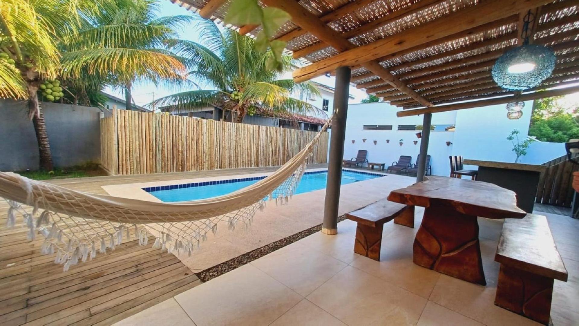 Casa Com Piscina E 4 Quartos Em Porto Seguro Exterior foto