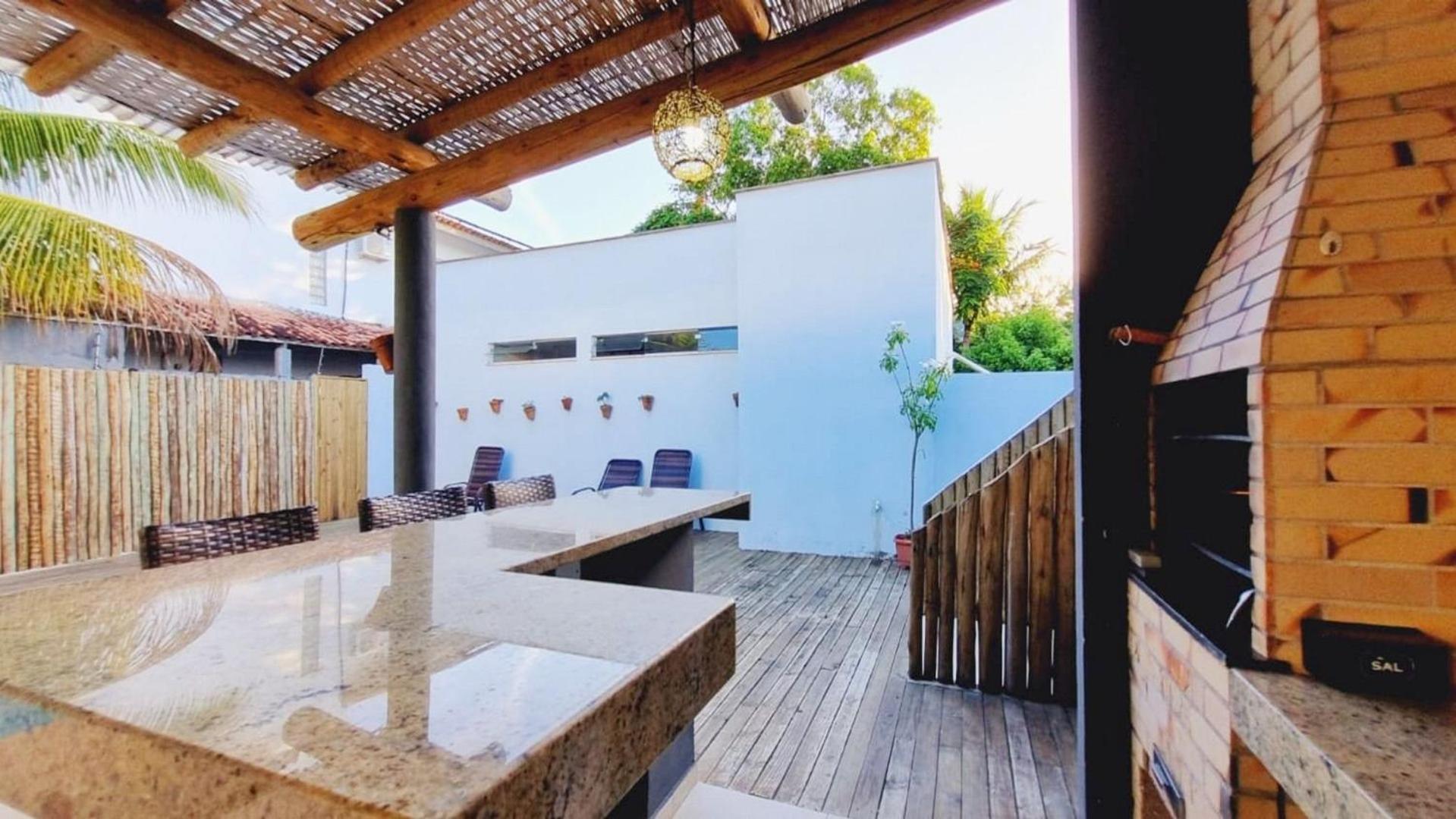 Casa Com Piscina E 4 Quartos Em Porto Seguro Exterior foto