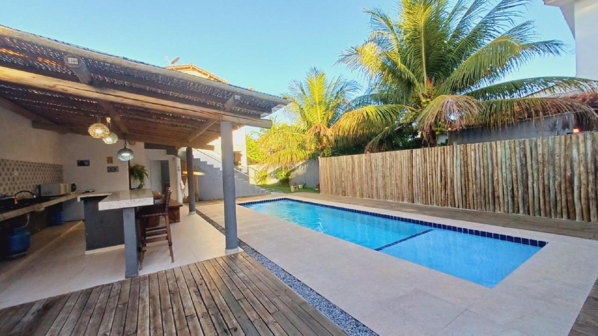 Casa Com Piscina E 4 Quartos Em Porto Seguro Exterior foto